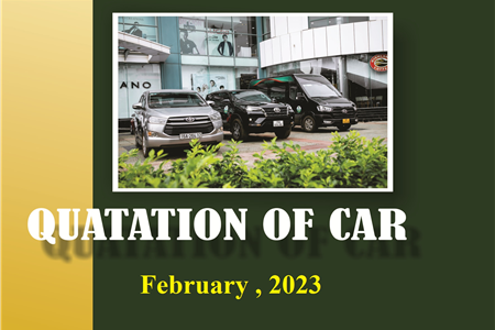PRICE LIST OF LEXICO VEHICLES - February 2023